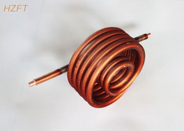 Alto estañado de la bobina del tubo de cobre de la conductividad termal con proceso de extrudado