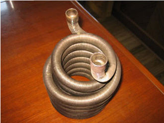 El OEM soldó con autógena serpentines aletados de la bobina de acero inoxidable/de la calefacción y de enfriamiento del tubo